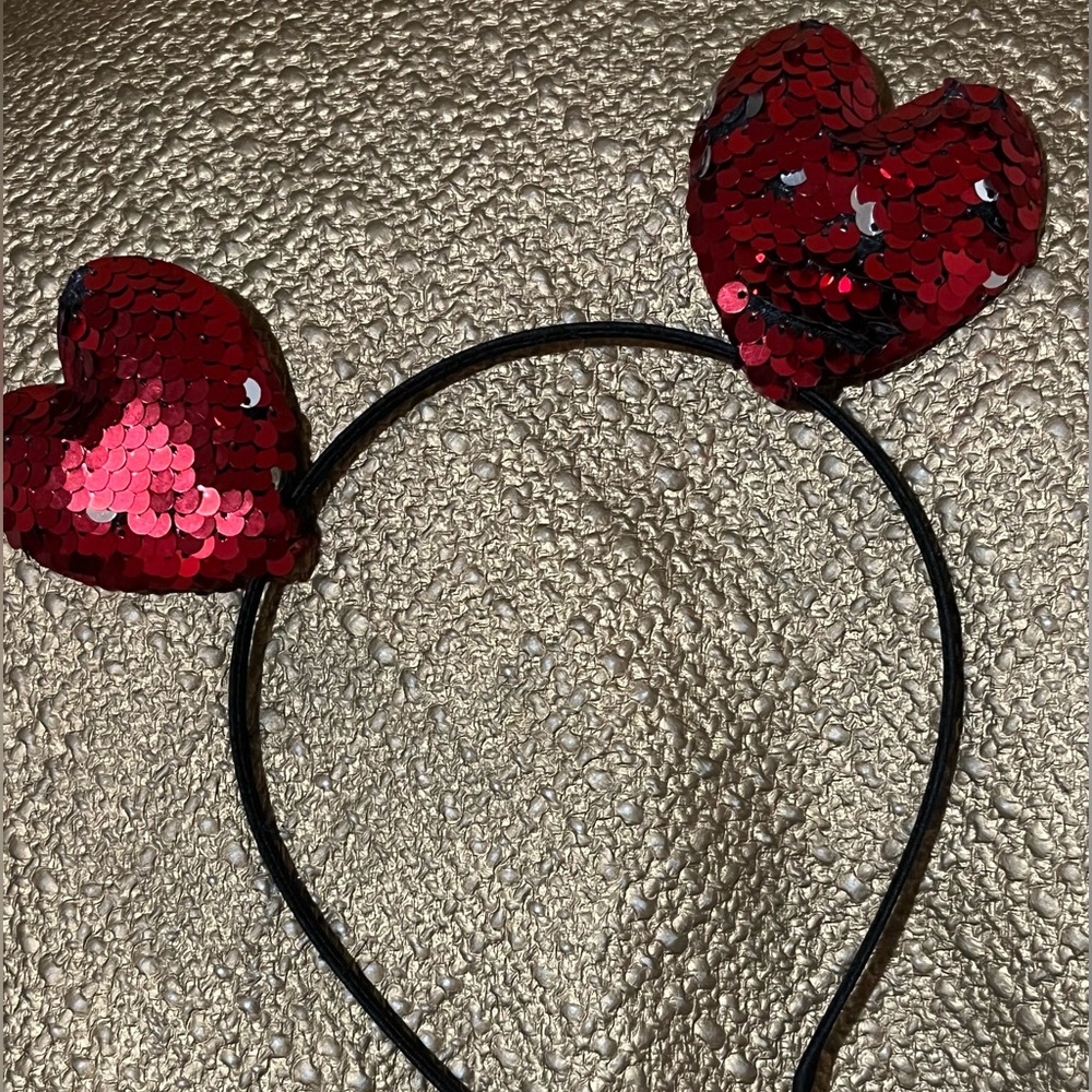 Heart headband standard size headband